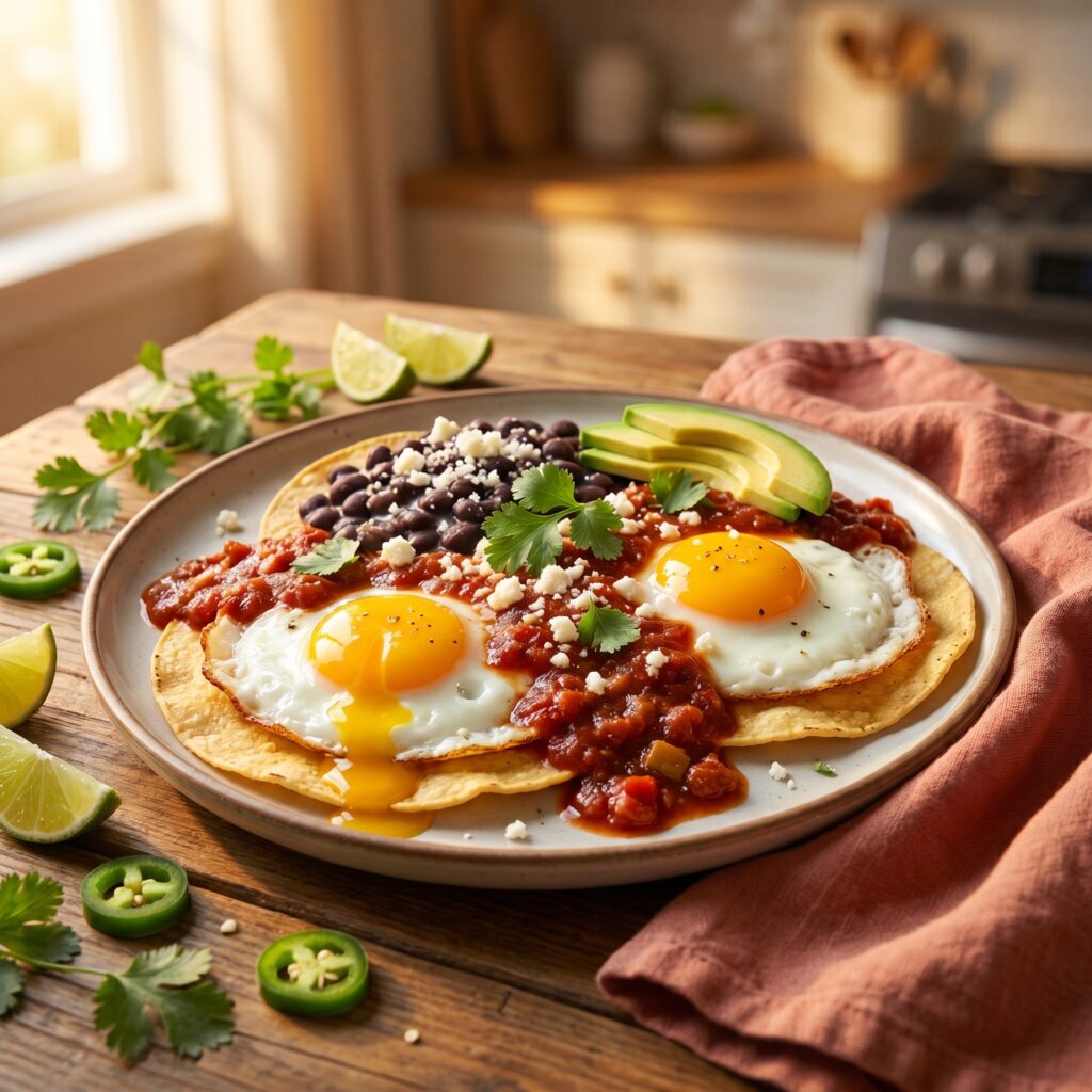 The Best Huevos Rancheros with Black Beans You’ll Ever Make at Home