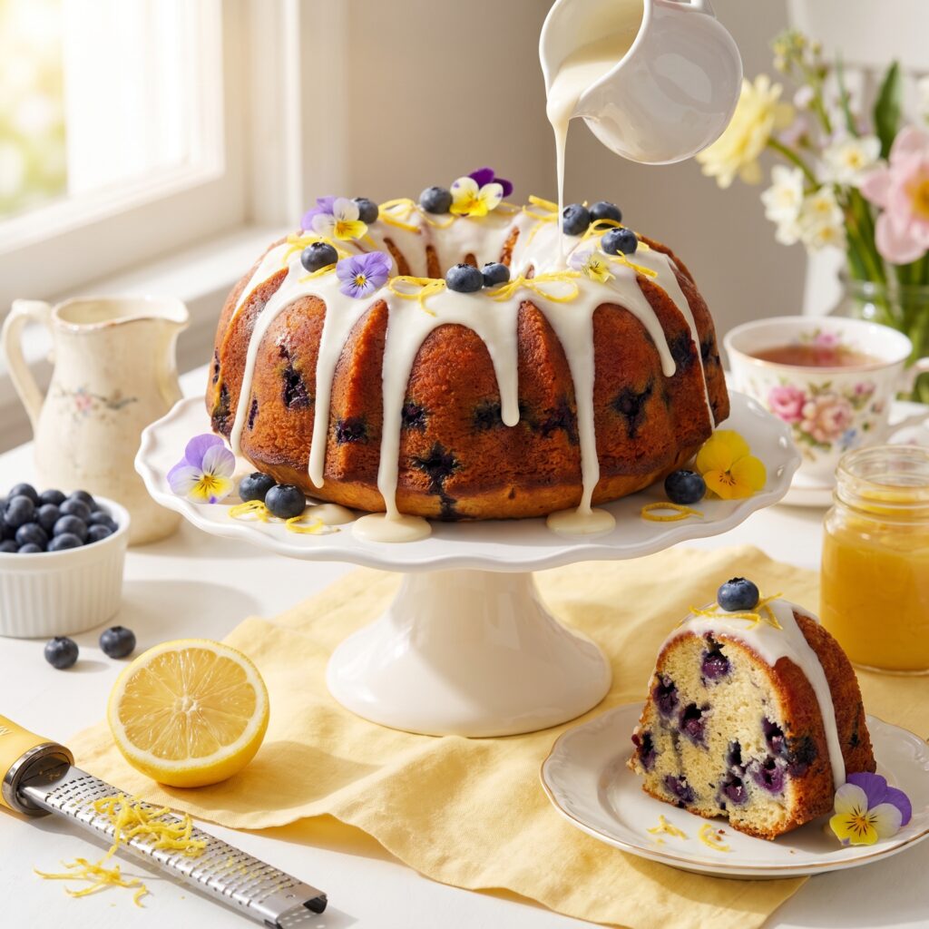 The Best Lemon Blueberry Bundt Cake — An Easy Recipe That Looks Like a Million Bucks