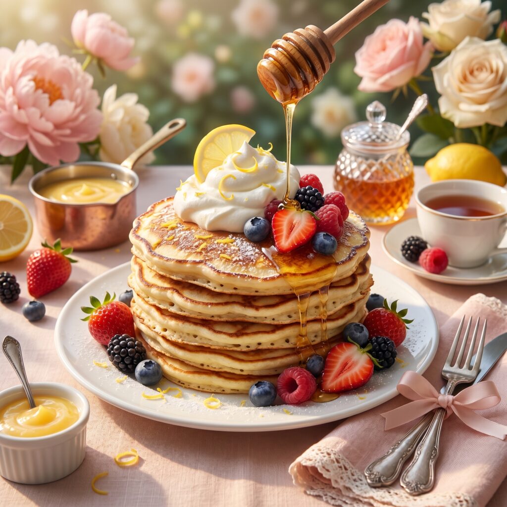 Fluffy Lemon Ricotta Pancakes for the Perfect Mother’s Day Brunch