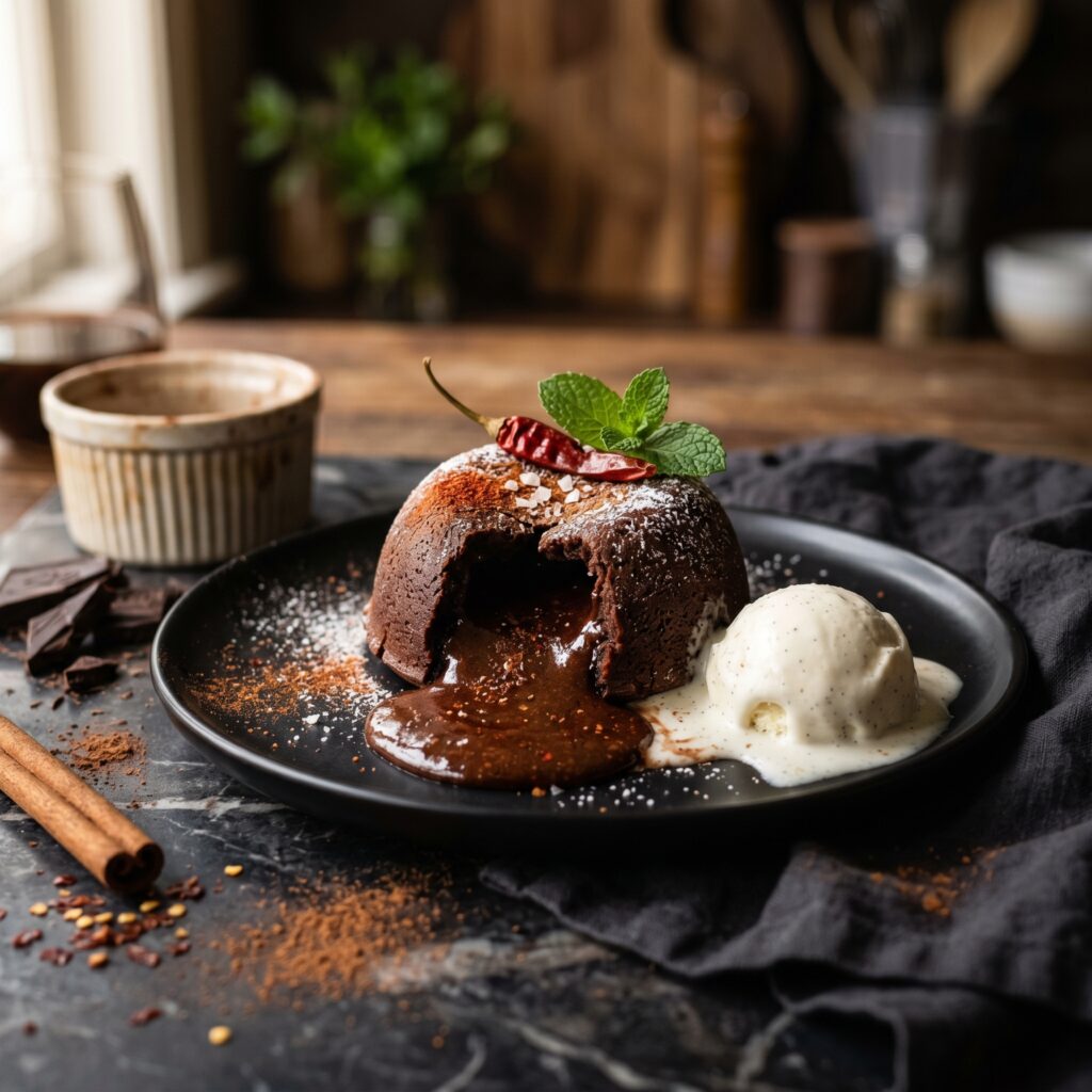 Easy Mexican Chocolate Lava Cake That’s Ready in 20 Minutes