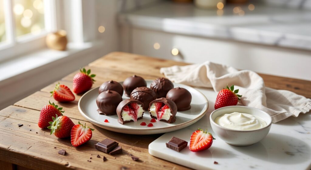 Easy Frozen Strawberry Yogurt Bites — The Perfect Summer Treat for Kids & Adults