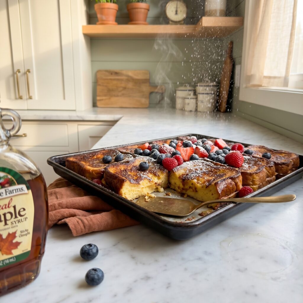 Crowd-Pleasing Sheet Pan French Toast with Summer Berries: 9 Reasons This Foolproof Breakfast Will Replace Every Brunch Recipe You Own