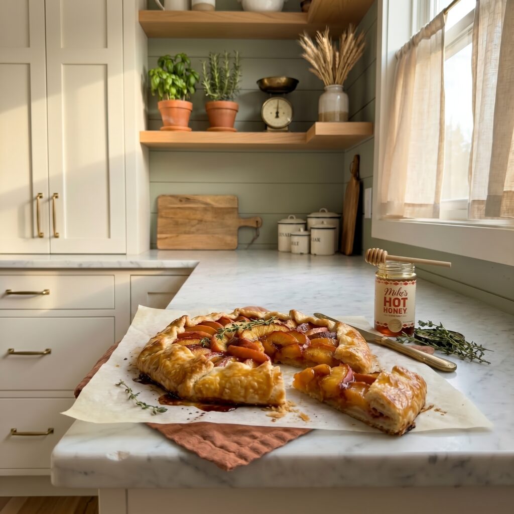 Show-Stopping Hot Honey Peach Galette: 9 Reasons This Foolproof Summer Stone Fruit Dessert Will Make You Look Like a Pastry Chef