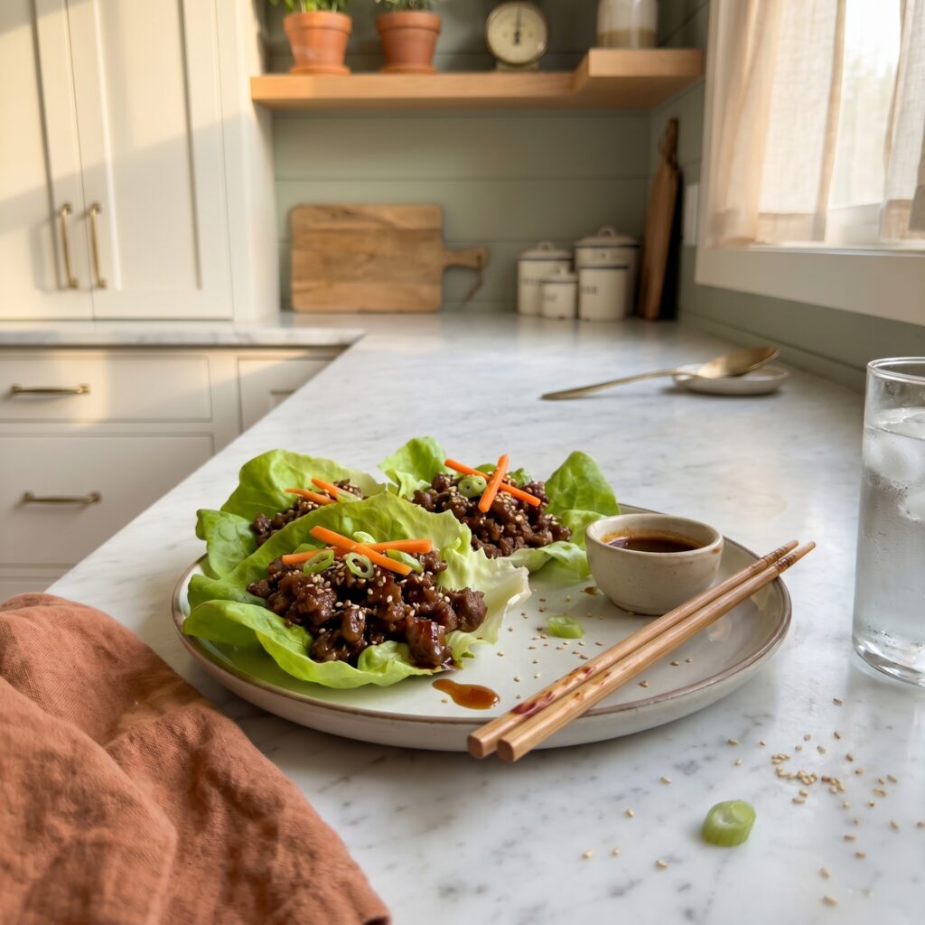 Crave-Worthy Korean BBQ Beef Lettuce Cups: 7 Reasons This 15-Minute Lunch Will Wreck Every Sad Desk Salad You’ve Ever Eaten