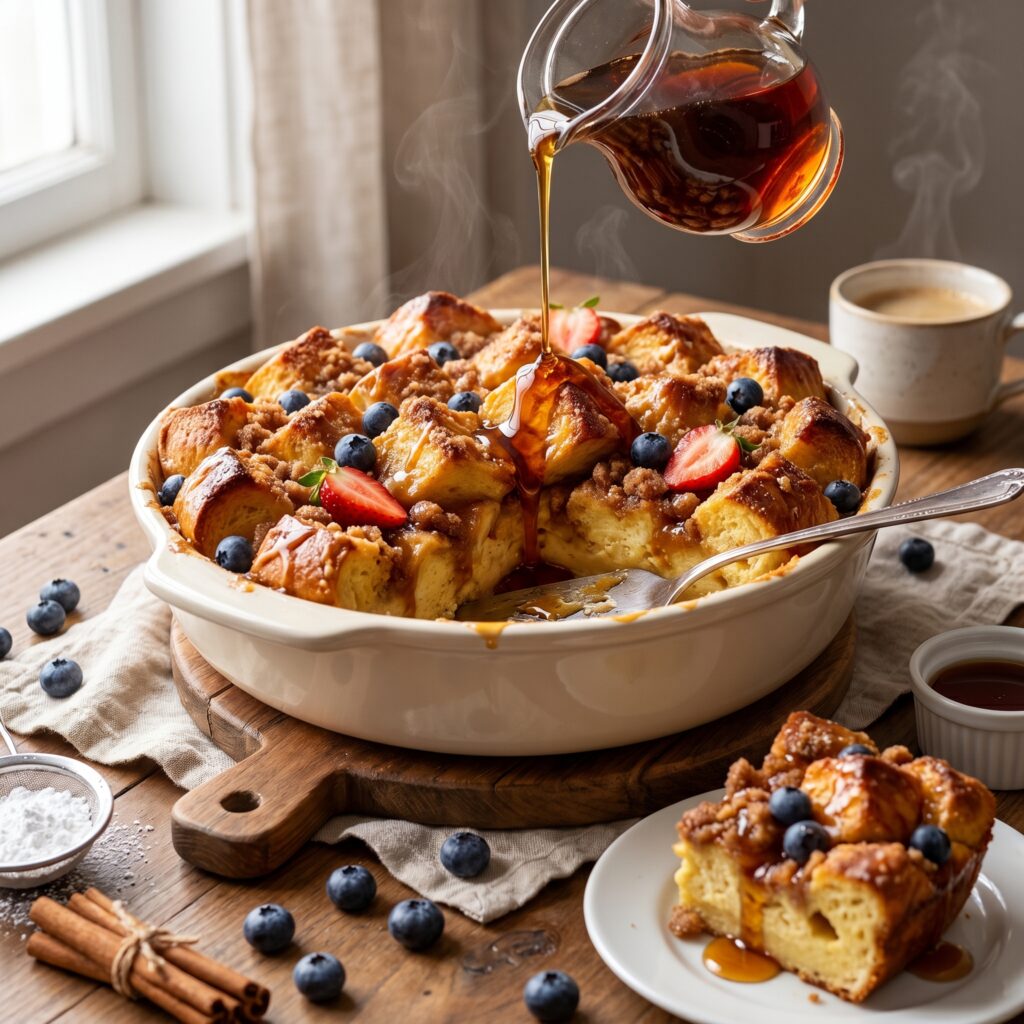 The Best Make-Ahead Sourdough French Toast Casserole That Feeds a Crowd Without the Morning Chaos