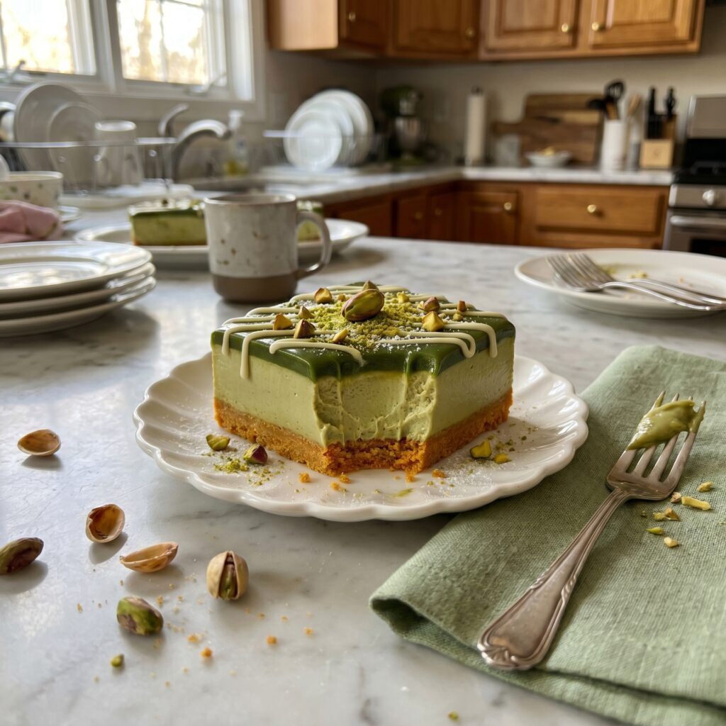 Ridiculously Easy No-Bake Pistachio Cheesecake Bars: 7 Reasons This Dreamy Dessert Will Be Your New Signature